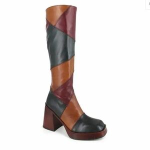 NWT Zigi Leilani knee high leather retro boots
